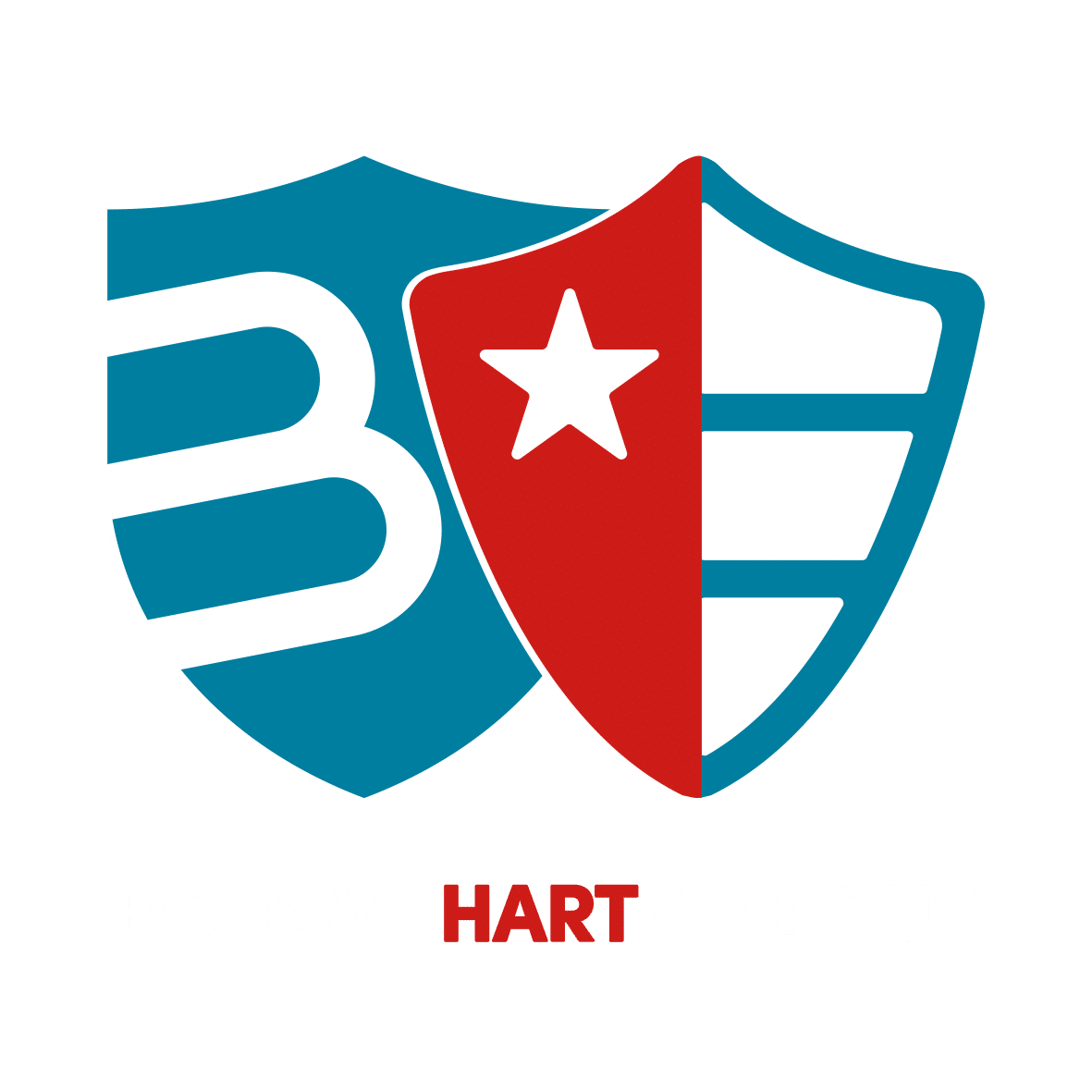 bonowi hart armour logo weisser font